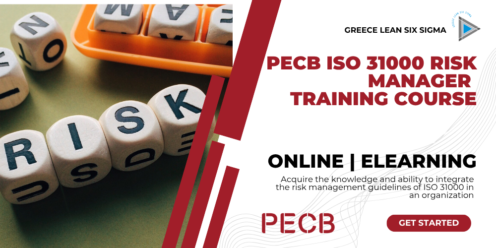 PECB Certified ISO 31000 Risk Manager eLearning ⌛
