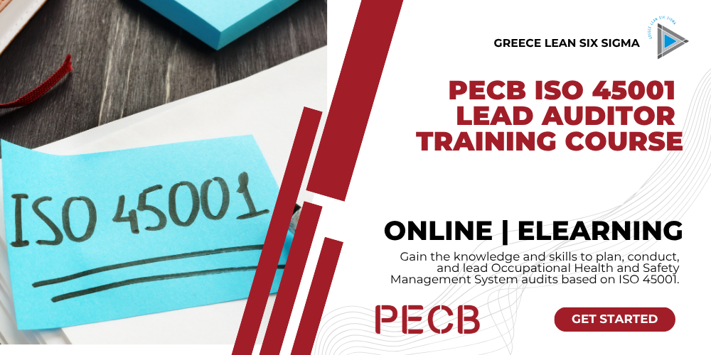 PECB Certified ISO 45001 Lead Auditor eLearning ⌛
