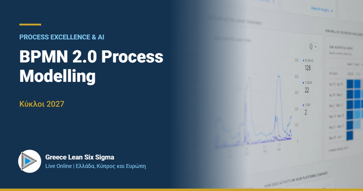 BPMN 2.0: Μοντελοποίηση επιχειρησιακών διεργασιών | Live Online 2027