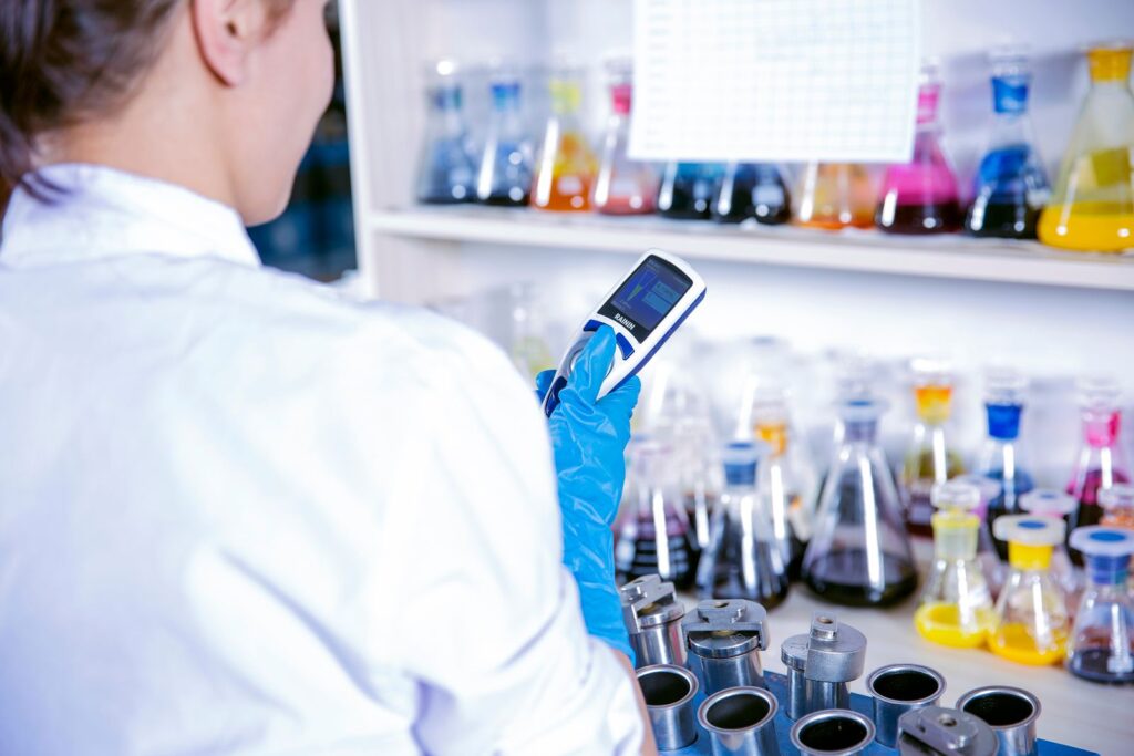 Scientist in a laboratory