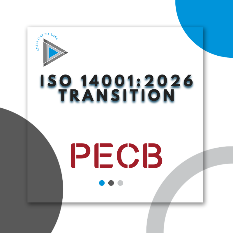PECB ISO 14001:2026 Transition Self-Study | Greece Lean Six Sigma