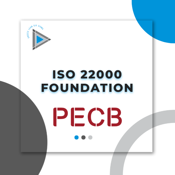 PECB ISO 22000 Foundation Self-Study eLearning course, Greece Lean Six Sigma