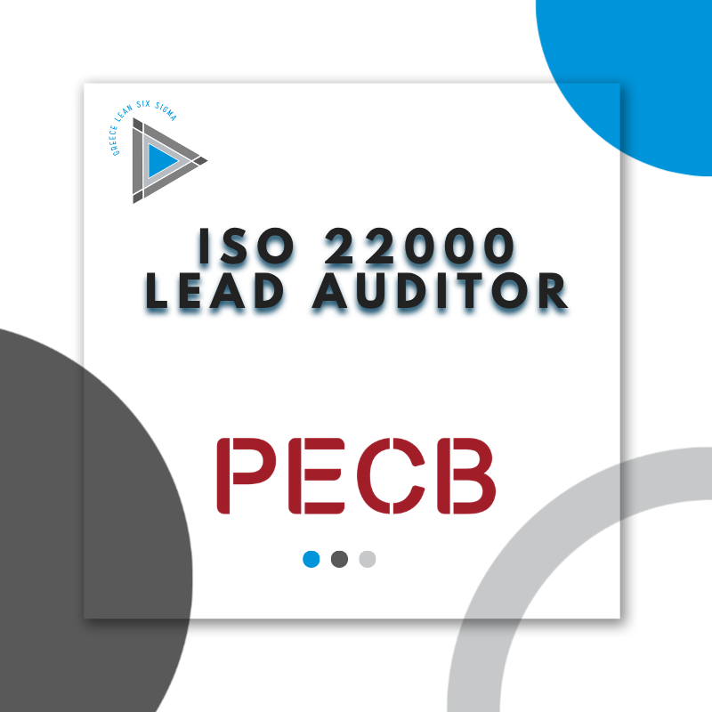 PECB ISO 22000 Lead Auditor Self-Study | Greece Lean Six Sigma
