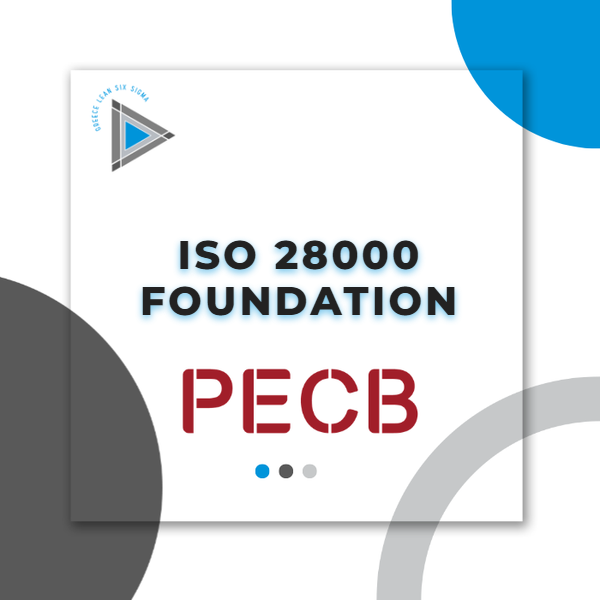 PECB ISO 28000 Foundation Self-Study eLearning course, Greece Lean Six Sigma