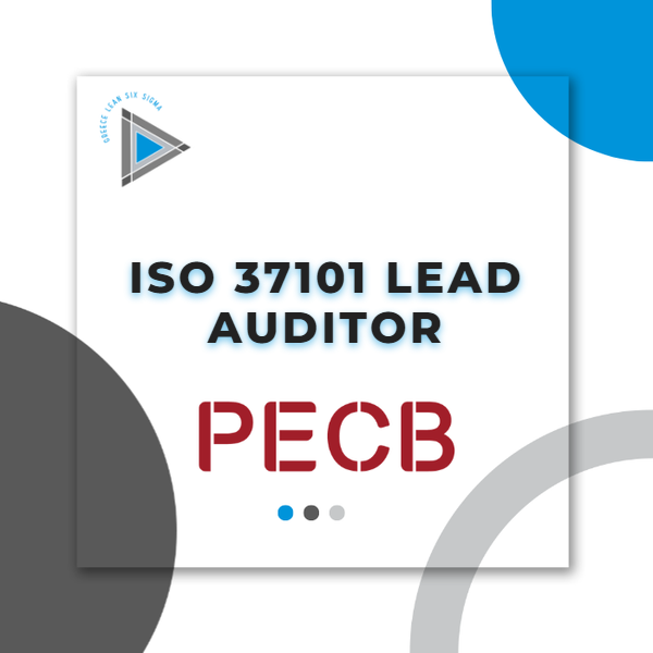 PECB ISO 37101 Lead Auditor Self-Study eLearning course, Greece Lean Six Sigma