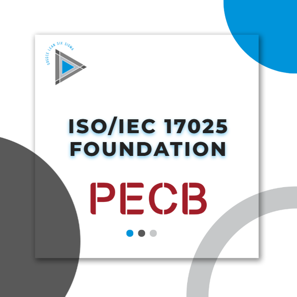 PECB ISO/IEC 17025 Foundation Self-Study eLearning course, Greece Lean Six Sigma