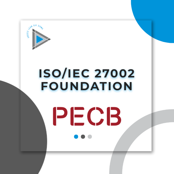 PECB ISO/IEC 27002 Foundation Self-Study eLearning course, Greece Lean Six Sigma