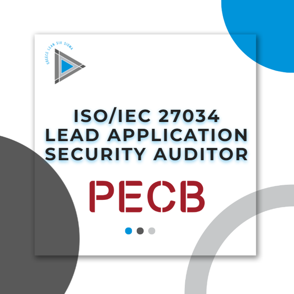 PECB ISO/IEC 27034 Lead Application Security Auditor Self-Study eLearning course, Greece Lean Six Sigma