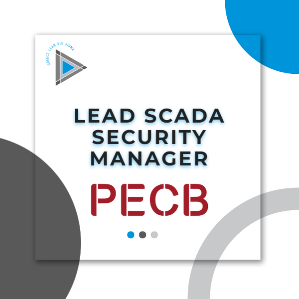 PECB Lead SCADA Security Manager Self-Study eLearning course, Greece Lean Six Sigma